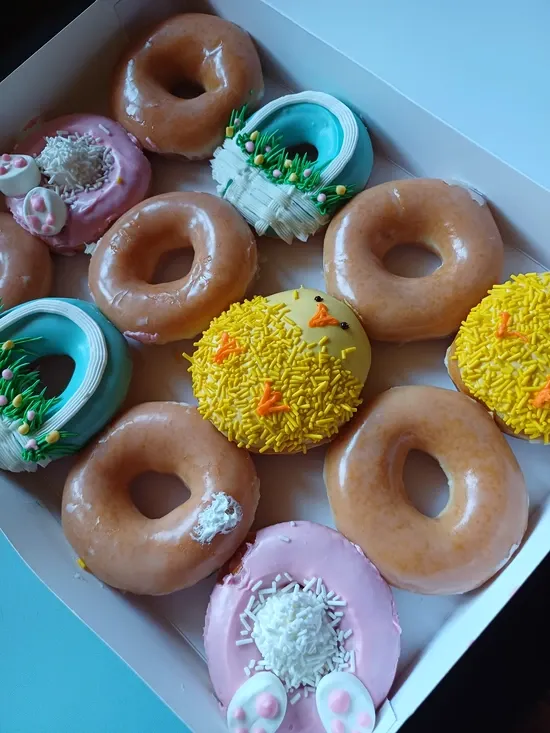 Easter-themed donuts from Krispy Kreme