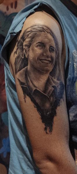 Tatuaje de Eva Perón