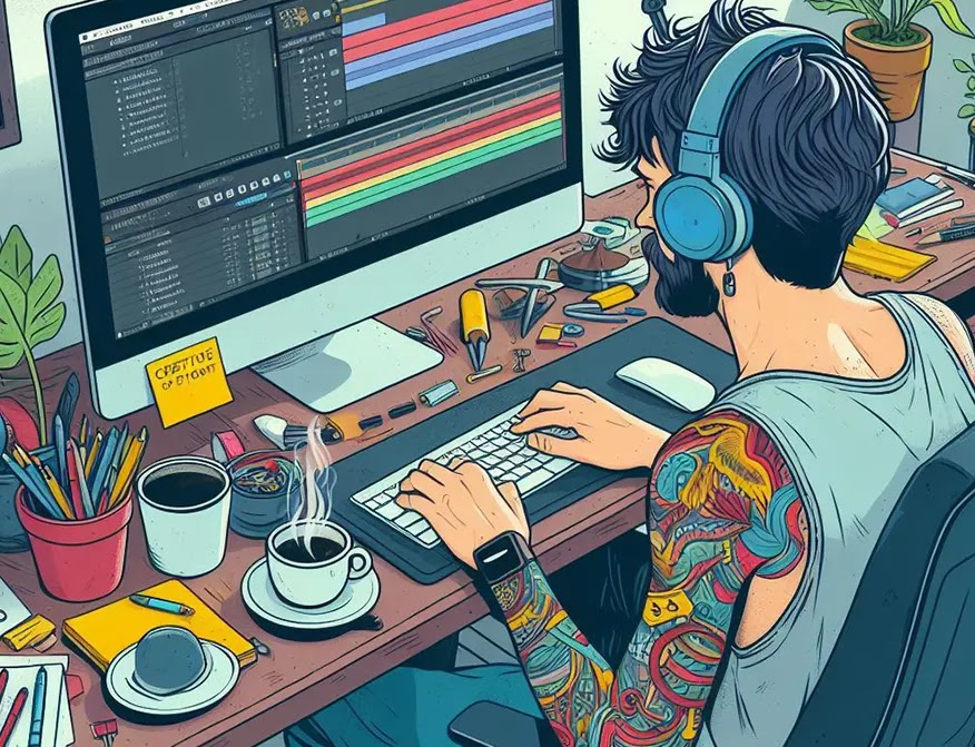 hombre-sentado-operando-portatil