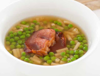 bacon pasta soup, pea green pea soup recipe, instant pot bacon pea soup, cooking pasta with peas, easy pasta recipes pasta with mushrooms