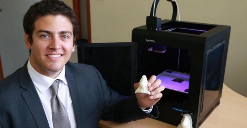 Peruano creador del método que produce prótesis faciales 3D, es premiada por el MIT de Estados Unidos