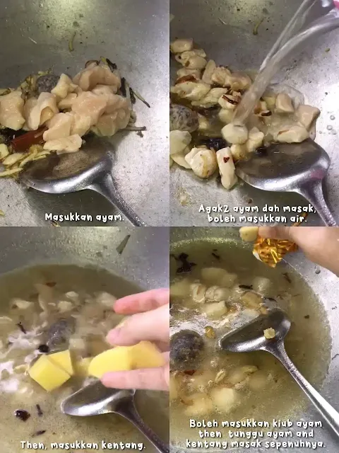 Resepi Ayam Masak Halia Berkuah Chinese Style