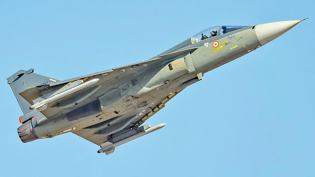 A Tejas Mk 1 Aircraft from Wikimedia Commons