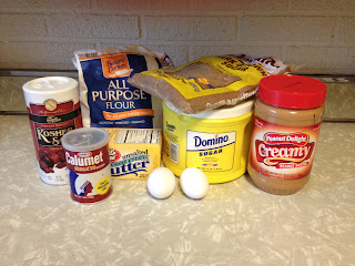 Peanut Butter Cookie Ingredients