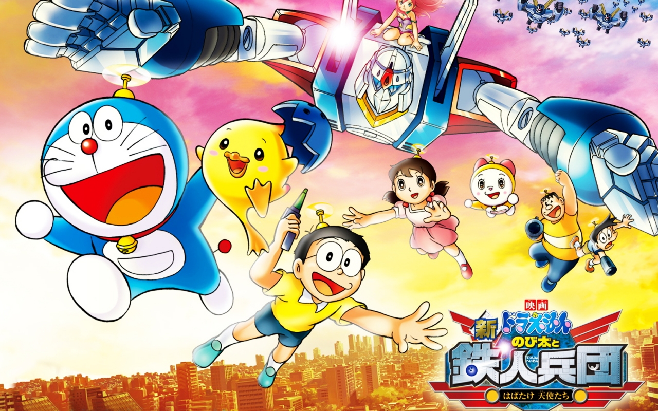 50 Wallpaper  Gambar  Kartun  Doraemon  Koleksi Gambar 