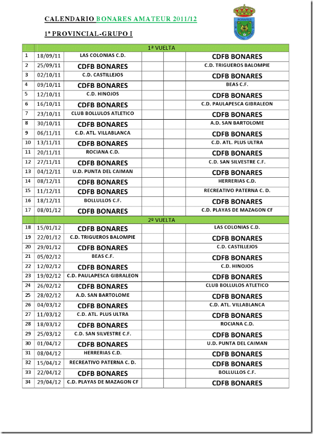 1ª PROVINCIAL