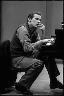 Glenn Gould at the piano in New York City, 1963