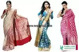 Banarasi Wedding Sarees - Wedding Saree Designs - Banarasi, Jamdani, Katan, Georgette Sarees - biyer saree collection - NeotericIT.com