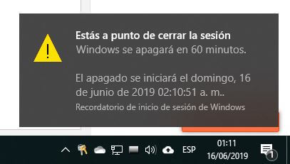 programar apagado automático de pc windows 10 y otras versiones