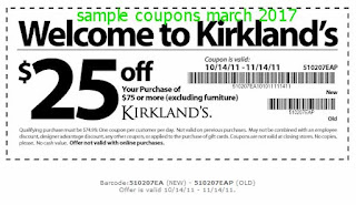 Kirklands coupons march 2017