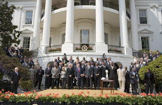 President Bush Welcomes Super Bowl XLII Champion New York Giants