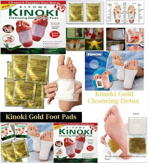 Toxin yg menumpuk dlm tubuh akan menyebabkan disfungsi sistem tubuh dan menimbulkan berbagai penyakit. KINOKI Detox Foot Pads membantu imunitas dgn memperkuat system tubuh yg lemah dan memperbaharui fungsi tubuh yg tdk baik. Membuka saluran darah yg mampet dan memperbaiki sistem limpa (hati). KINOKI Detox Foot Pads dibuat berdasarkan bahan organic yg alami, yaitu: bamboo vinegar chitosan, dextrin, dokudami, loquat leaf, tourmaline, vegetable fiber, Vitamin C and wood vinegar, offer the highest pure Tourmaline of 30% (1.50g of 5). Para ilmuwan mengembangkan dan mengkombinasikan kesemuanya itu sehingga menghasilkan 100% formula detox alami yg sangat bekerja dgn LUAR BIASA. Keuntungan penggunaan DETOX FOOT Pads yaitu membantu proses pengeluaran toxin/racun dr tubuh dan penyembuhan penyakit secara bertahap. 