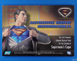 2006 Topps : Superman Returns - Saved By Superman - Superman's Cape