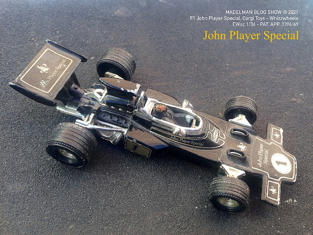 F1 John Player Special, Corgi Toys Whizzwheels - 1/36