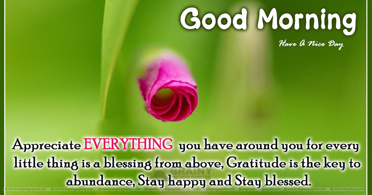 Inspirational Good Morning Messages Motivational Quotes 