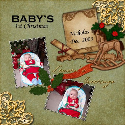 Christmas scrapbook ideas