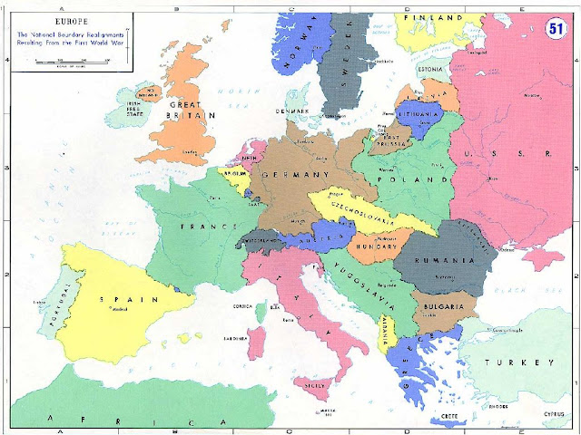Map Of Pre Wwii Europe 