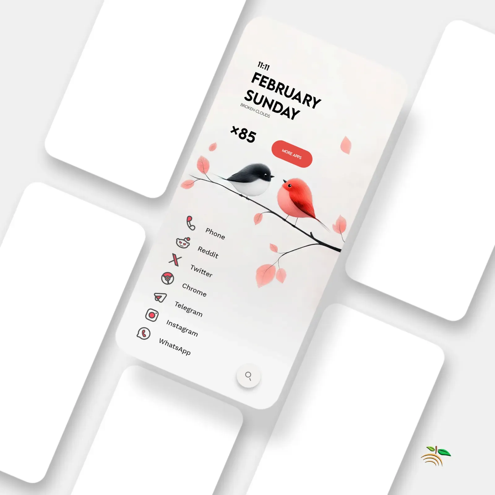 Niagara Launcher minimal Android Home screen setup