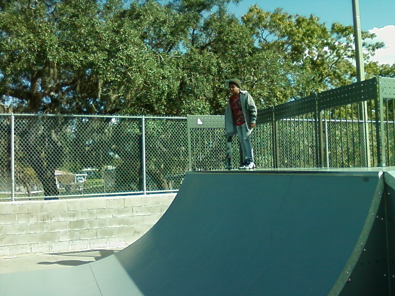 13 years old, teenage boy fighting for individualism when he has always been an individual