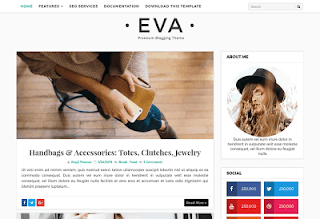 Eva Fashion Blogger Template