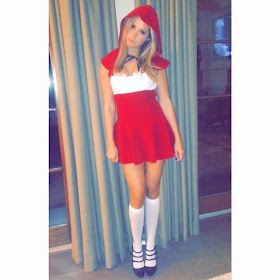 Ashley Tisdale petit chaperon rouge Halloween 2014