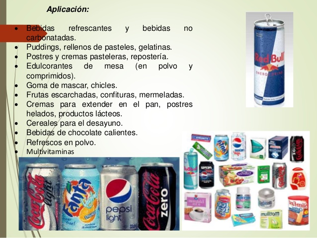 Productos-con-Edulcorantes