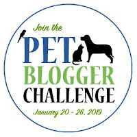 Button for the 2019 Pet Blogger Challenge