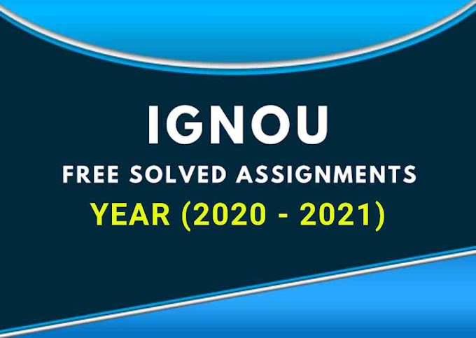 ECO-13 Full Solved Assignment PDF Download 2020-21