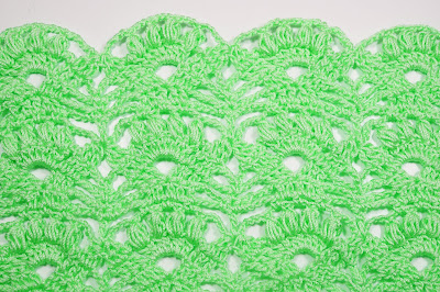 3 - Crochet Imagen Punto fantasía pra faldas y blusas muy fácil y sencillo por Majovel Crochet