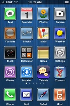 Trabluar iphone theme