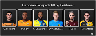 PES 2021 European Facepack #11 by Fleishman