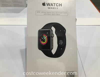 Accessorize, tell time, and be connected with the Apple Watch Series 3 (Space Gray MQL12LL/A)