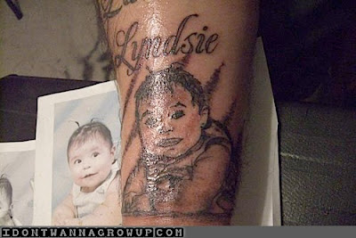 Baby Portrait Tattoos Went Wrong