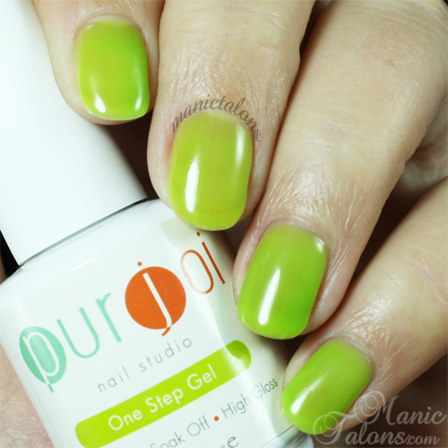 Purjoi One Step Gel Polish Electrify! Swatch