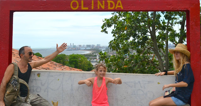 Brésil, Recife, Olinda,voyage avec enfants, Olinda, églises, Igresa da Sé, torre de agua, où dormir, où manger, requin, baignade interdite, Albergue de Olinda, Amporio, aéroport, métro, bus