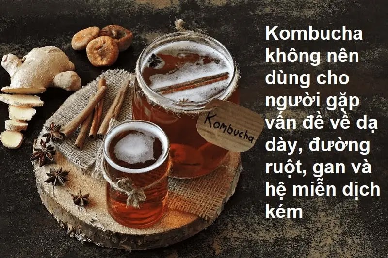 Một số người không nên dùng Kombucha