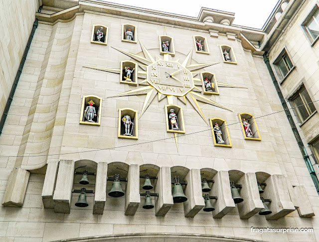 Mont des Arts ou Kunstberg em Bruxelas