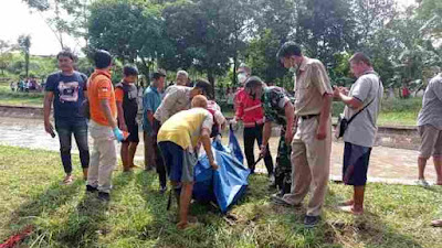 Sesosok Mayat Ditemukan Terapung di Sungai Rowokembu 