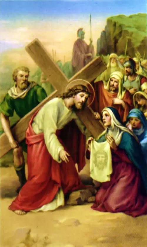 La Veronica Enjuga el Rostro de Jesus