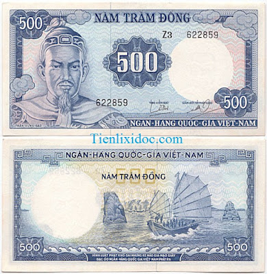 500 đồng việt nam cộng hòa 1966