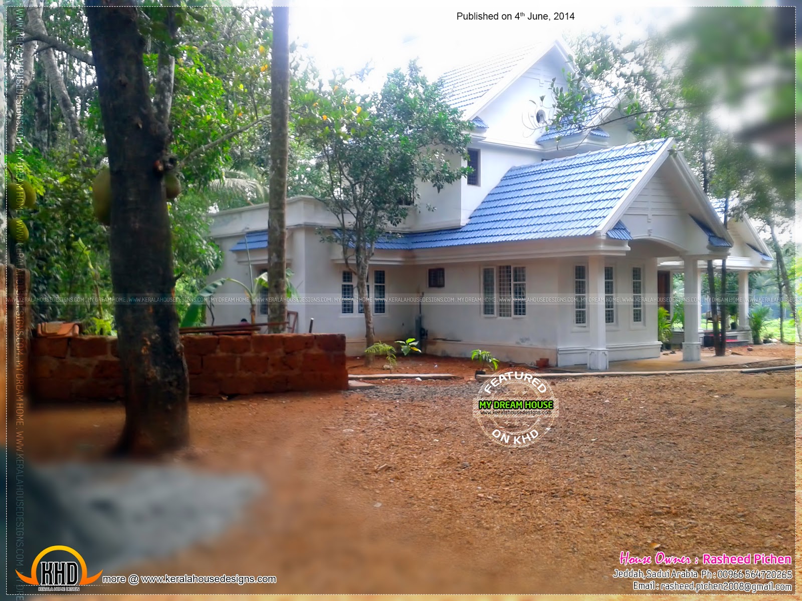  House  of Mr Rasheed Pichen Malappuram  Kerala  home  