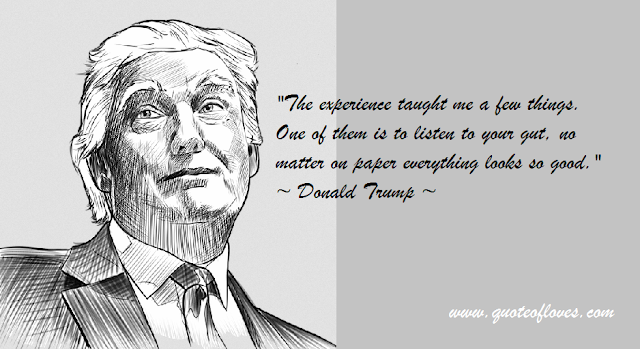 Inspiration quote Donald Trump
