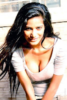 Poonam pandey deep cleavage show