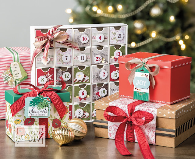 Nigezza Creates with Stampin' Up! Christmas Countdown Project Kit