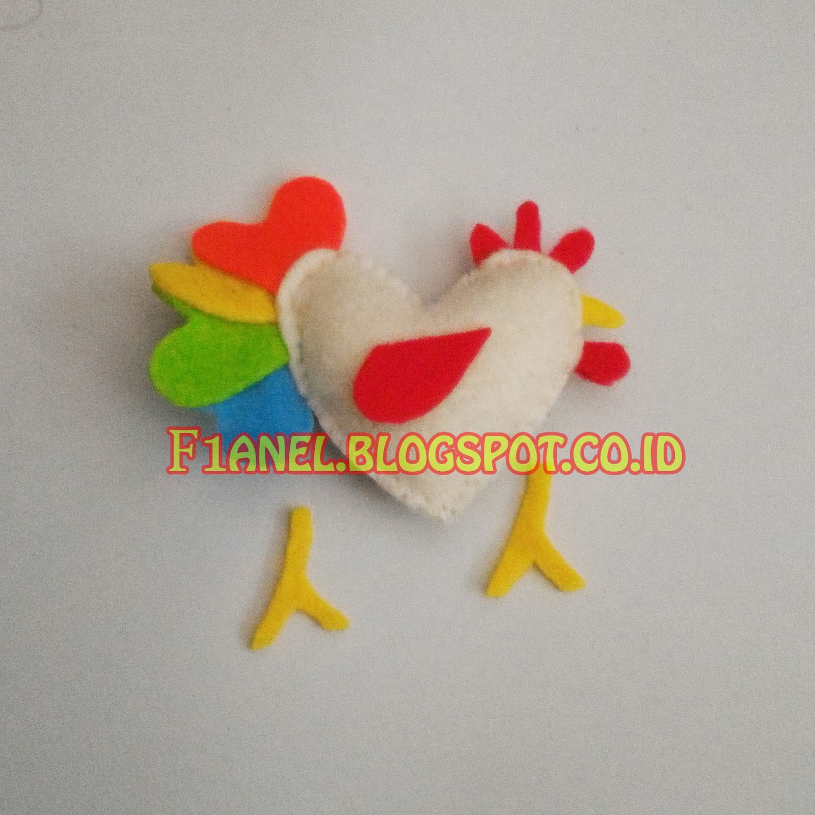  Kerajinan  Kain Flanel Membuat Boneka  Ayam  Dari Kain Flanel