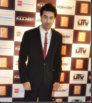 ranbir kapoor Rajneeti premiere2