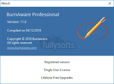 BurnAware Pro 11.8 Full Version