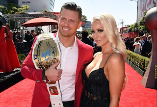 Miz And Maryse In Red Carpet 