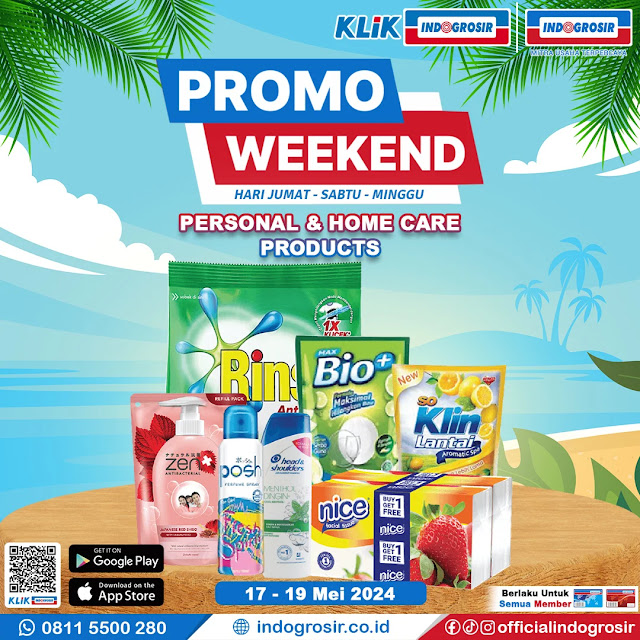 Promo Weekend Indogrosir 17 - 19 Mei 2024