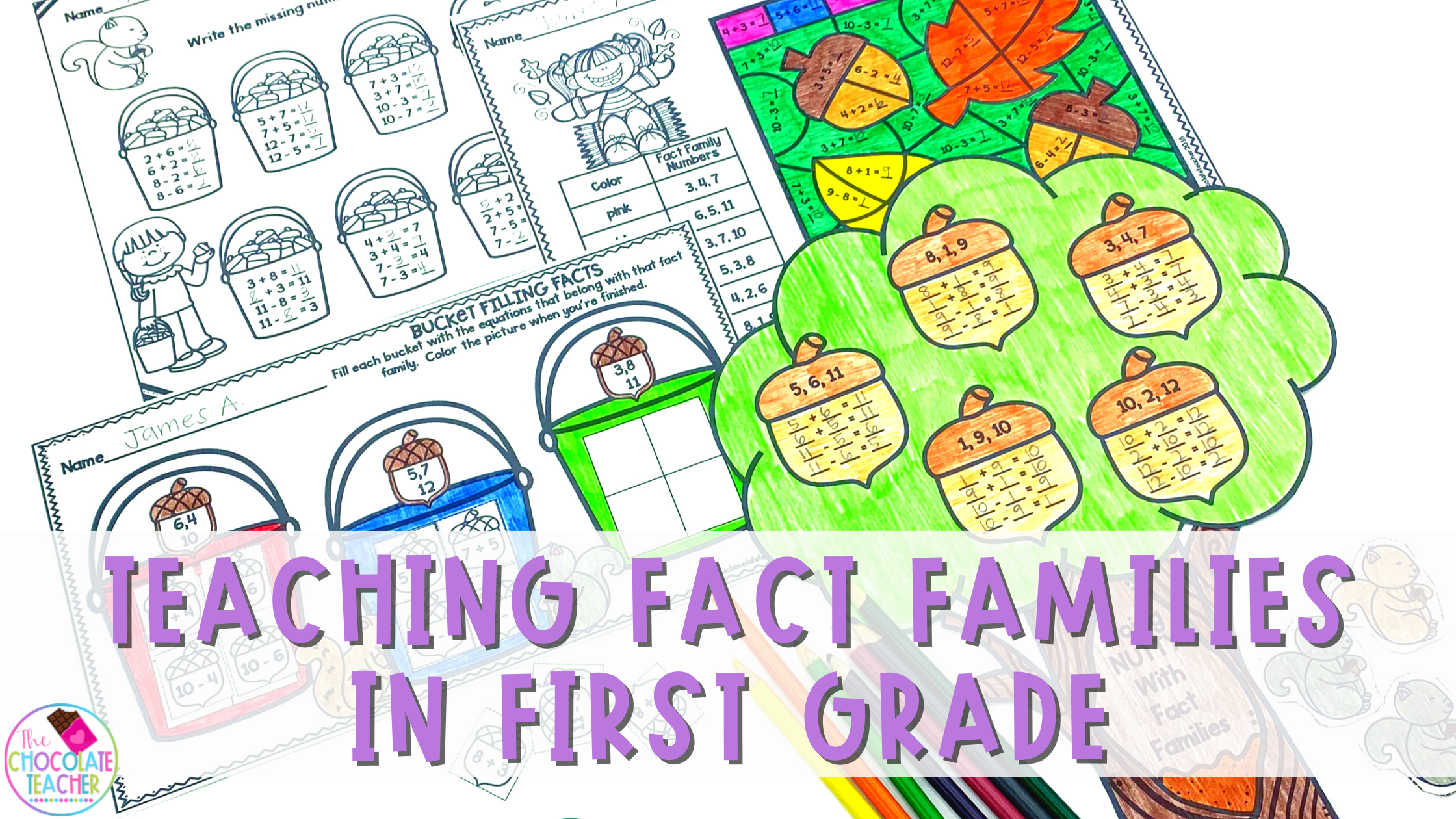 Teaching fact families in first grade is fun and easy with these simple tips and tricks you and your students will love.